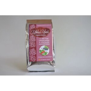 БАЙКАЛИЯ Иван-чай ферментированный гранулированный с листом смородины и шиповником в упаковке 100 гр