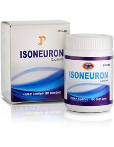 Jagat Pharma Isoneuron Для зрения Айсонеурон, 60 капс.