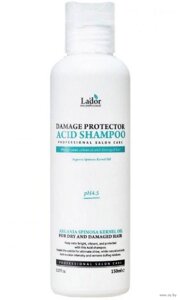 LA'DOR Шампунь для волос с аргановым маслом DAMAGE PROTECTOR ACID SHAMPOO 150мл