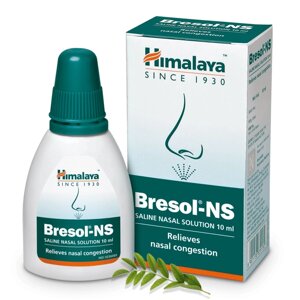 КАПЛИ-СПРЕЙ ДЛЯ НОСА БРЕСОЛ (BRESOL-NS), 10 МЛ, ХИМАЛАЯ (HIMALAYA)