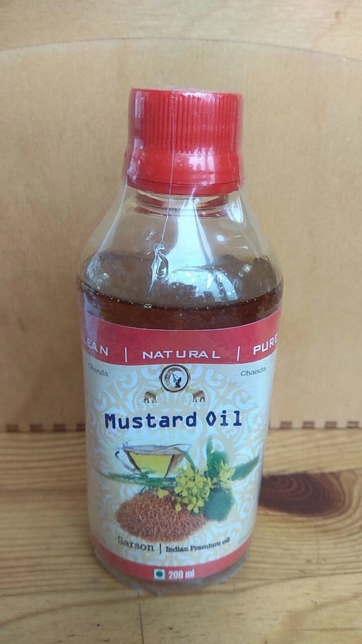 Масло горчицы, 200 мл, mustard OIL chanda - Витебск