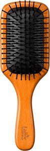 Расческа для волос MIDDLE WOODEN PADDLE BRUSH LADOR