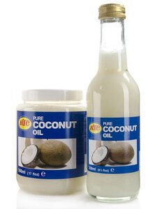 Pure Coconut Oil Кокосовое Масло (пищевое) 250 мл (стекло) KTC Великобритания