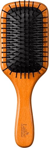 Расческа для волос middle wooden paddle BRUSH LADOR