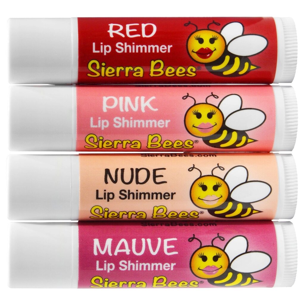 Sierra Bees Тонирующий бальзам для губ, на выбор 4 оттенка от компании Интернет-магазин ayurvedic by - фото 1