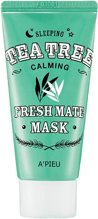 Успокаивающая ночная маска для лица A'PIEU Fresh Mate Tea Tree Mask (Soothing) 50мл от компании Интернет-магазин ayurvedic by - фото 1