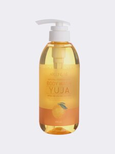 WELCOS Гель для душа с экстрактом юдзу Around Me Natural Perfume Vita Body Wash Yuja 500мл