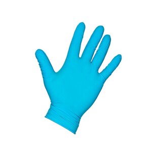 Перчатки нитриловые Wally Plastic, нестерильные, неопудренные, синие