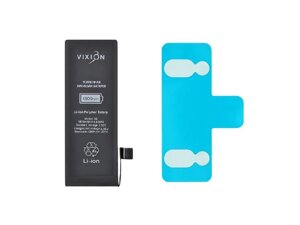 Аккумулятор (батарея) Vixion для телефона Apple iPhone SE, усиленная 1800мАч, с монтажным скотчем