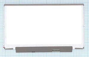 Матрица (экран) для ноутбука LP125WH2(TL)(B2), 12.5", 1366x768, 40 pin, LED, Slim, матовая