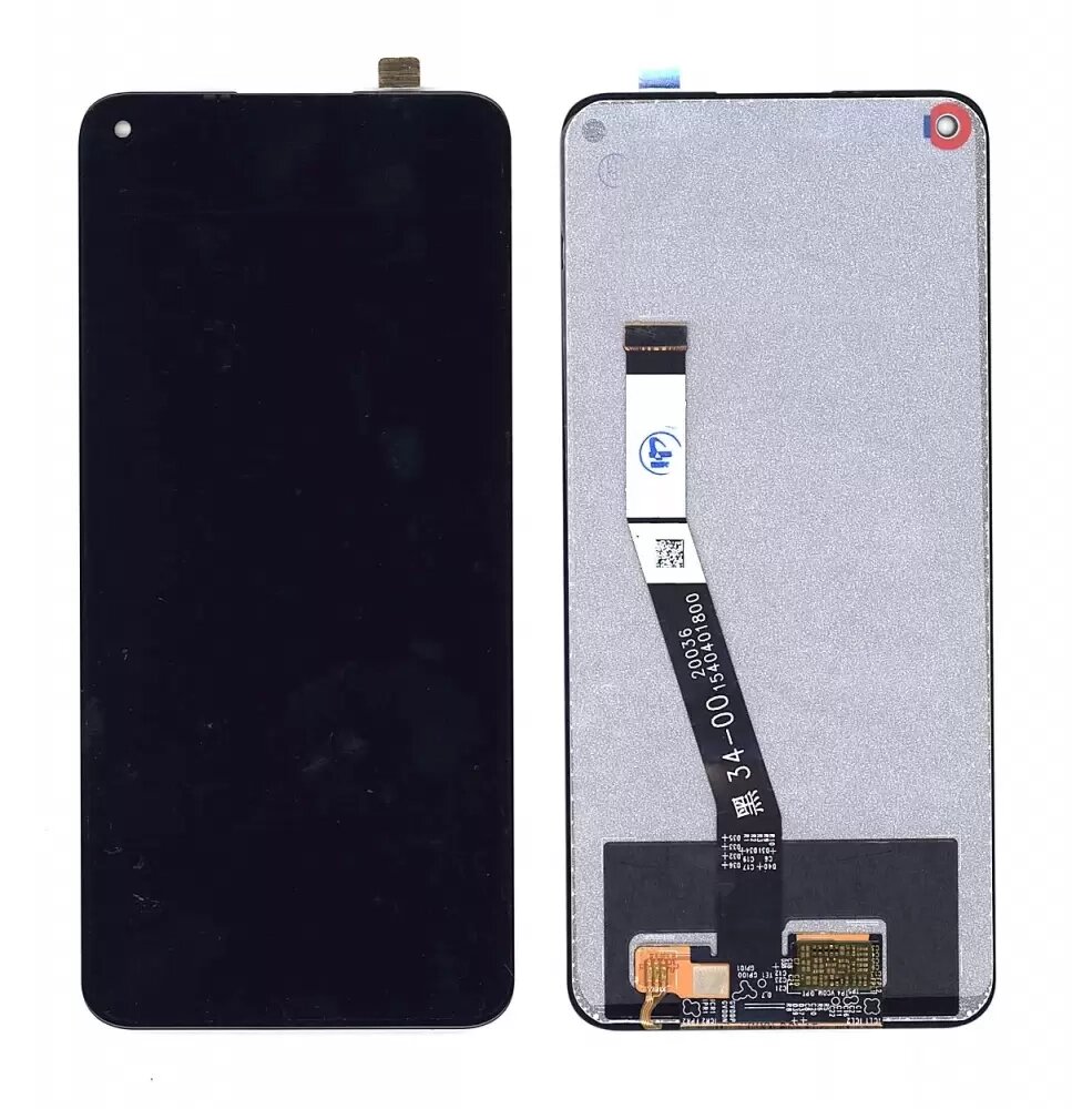 Модуль (матрица + тачскрин) для Xiaomi Redmi Note 9, 10X, черный Incell от компании TGT - все для ремонта ноутбука, телефона - фото 1