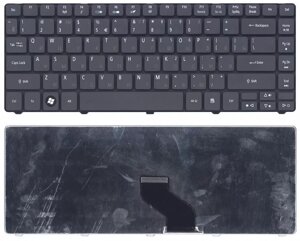Клавиатура для ноутбука Acer Aspire Timeline 3410, 3410T, 3410G, 4741, 3810, черная, матовая