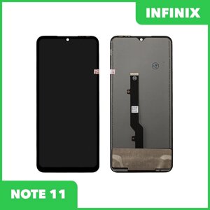 Дисплей (экран в сборе) для телефона Infinix Note 11, TFT (черный)