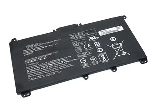Аккумулятор (батарея) TF03XL для ноутбука HP 15-CC 15-CD, 11.55В, 3630мАч, 41.9Вт