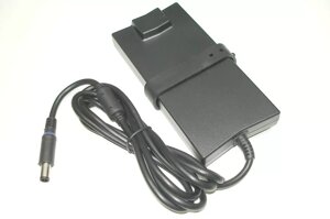 Блок питания (зарядное) для ноутбука Dell 19.5В, 4.62A, 7.4pin slim (тонкий корпус)