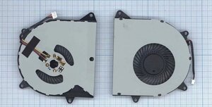 Вентилятор (кулер) для ноутбука Lenovo 110-14IBR, 110-15ACL, 100-15IBD, 110-17acl, 110-17ikb, 110-17isk, 4-pin