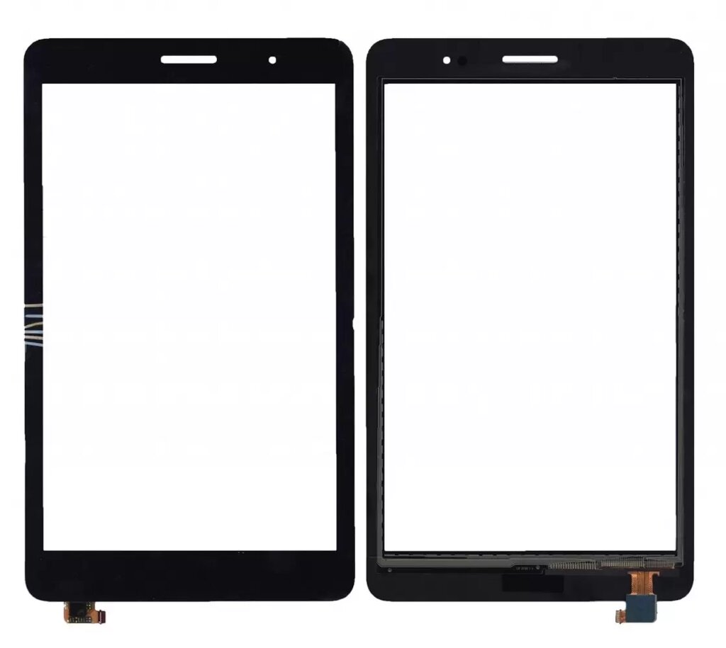 Сенсорное стекло (тачскрин) для Huawei MediaPad T3 8.0, черное от компании TGT - все для ремонта ноутбука, телефона - фото 1