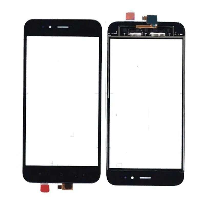 Сенсорное стекло (тачскрин) для Xiaomi Mi A1, Mi 5X, черный от компании TGT - все для ремонта ноутбука, телефона - фото 1