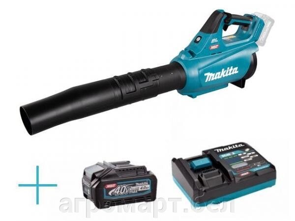 Аккум. воздуходувка MAKITA UB001GZ + АКЦИЯ ( 1 акк. BL4040, зар. устройство DC40RA) (40.0 В, 1 акк., Li-Ion, ЗУ, 960 от компании ООО «Агромарт» - фото 1