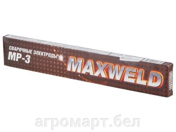 Электроды МР-3 ф 3мм (уп. 5 кг) MAXWELD от компании ООО «Агромарт» - фото 1