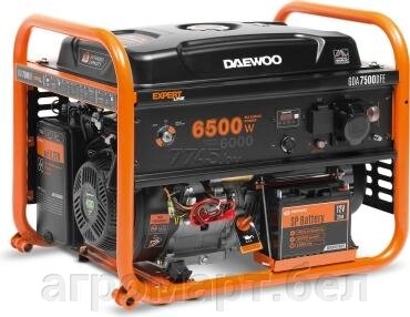 Генератор бензиновый DAEWOO POWER GDA 7500 DFE от компании ООО «Агромарт» - фото 1