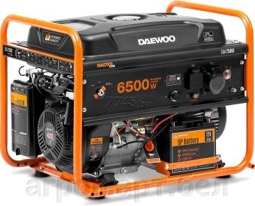 Генератор бензиновый DAEWOO POWER GDA 7500E от компании ООО «Агромарт» - фото 1