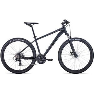 Горный велосипед (хардтейл) Велосипед FORWARD APACHE 27,5 2.0 disc (27,5" 21 ск. рост 15"2020-2021, черный
