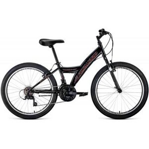 Горный велосипед (хардтейл) Велосипед FORWARD DAKOTA 24 1.0 (24" 18ск) черный, RBKW01N4P002