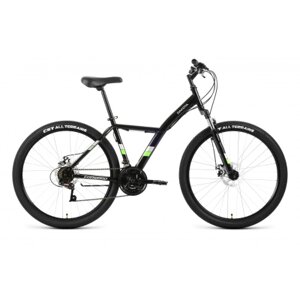 Горный велосипед (хардтейл) Велосипед FORWARD DAKOTA 27,5 2.0 D (27,5" 18 ск. рост. 16.5"2022, черный/ярко-зеленый,