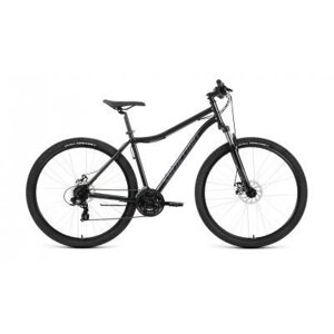 Горный велосипед (хардтейл) Велосипед FORWARD SPORTING 29 2.0 D (29" 21 ск. рост. 21"2022, черный/темно-серый,