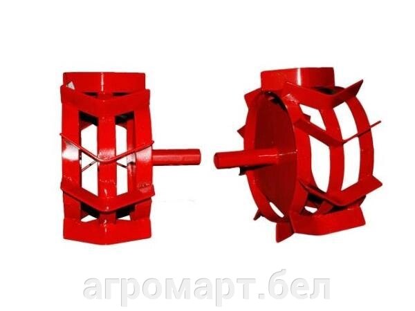 Грунтозацепы (комплект) ф 350/270 мм, шир. 160 мм, 6-гр. втулка 23 мм, 3 обруча ВРМЗ (ASILAK SL-82B, SL-83B, SL-84, от компании ООО «Агромарт» - фото 1