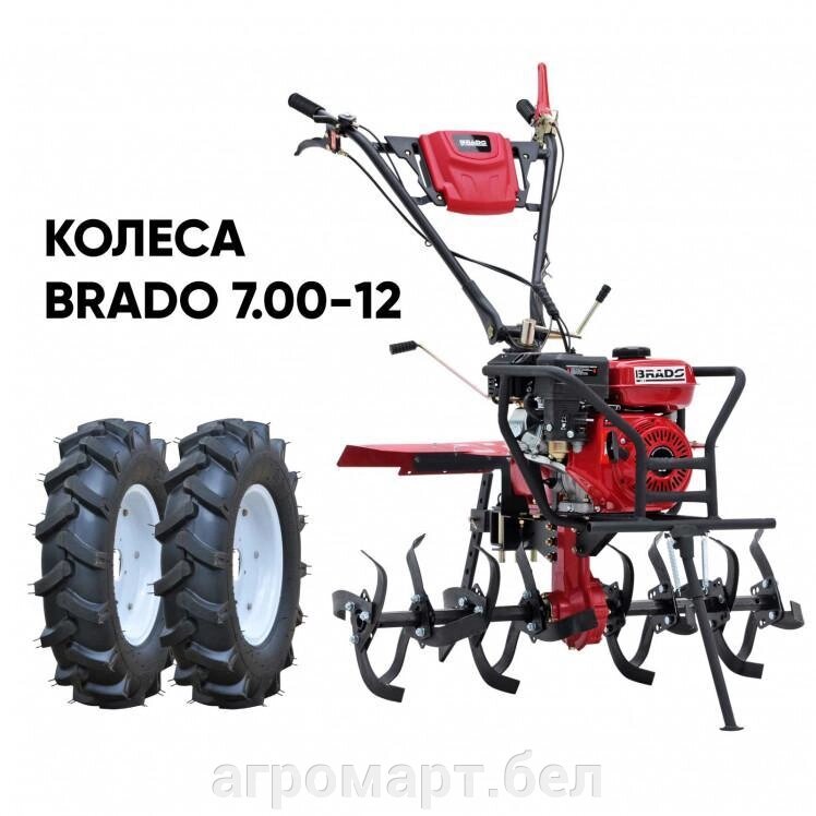 Мотоблок BRADO GM-850SB + колеса BRADO 7.00-12 (комплект) от компании ООО «Агромарт» - фото 1