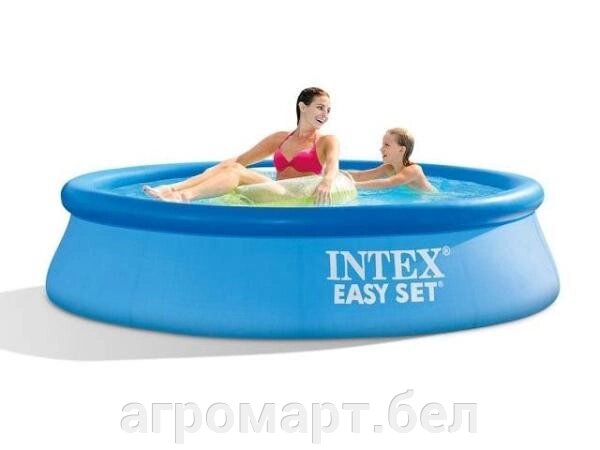 Надувной бассейн Easy Set, 244х61 см + фильтр-насос 220 В, INTEX (от 6 лет) от компании ООО «Агромарт» - фото 1