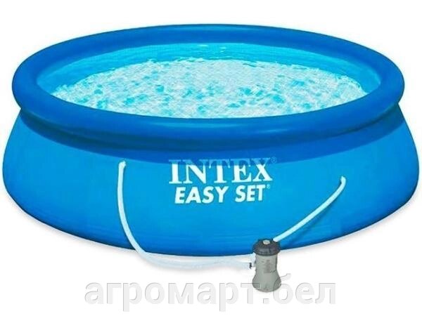 Надувной бассейн Easy Set, 396х84 см + фильтр-насос 220 В, INTEX (от 6 лет) от компании ООО «Агромарт» - фото 1