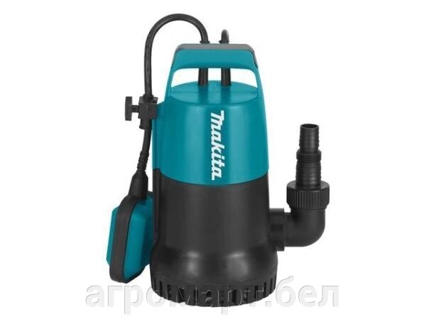 Насос дренажный для чистой воды MAKITA PF 0300 (300 Вт, 8400 л/ч, до 5 м, пластм. корпус) от компании ООО «Агромарт» - фото 1