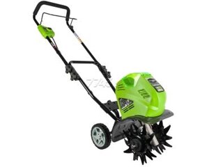 Культиватор аккумуляторный GREENWORKS G40TL 40V (27087)