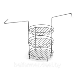 Решётка-гриль 3х ярусная средняя, пищевая сталь, "Амфора"