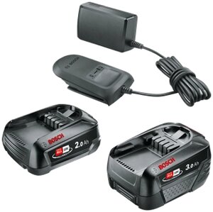 Аккумулятор с зарядным устройством Bosch Starter Set 18V 1600A02V33 (18В/2 Ah +3 Ah + 18В)