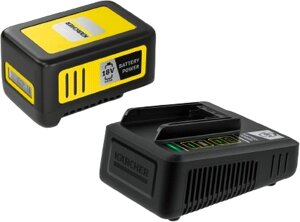 Аккумулятор с зарядным устройством Karcher Battery Power 18/50? 2.445-063.0 (18В/5 Ач + 18В)