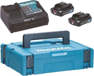 Аккумулятор с зарядным устройством Makita BL1021B + DC10SB (12В/2 Ah + 12В)