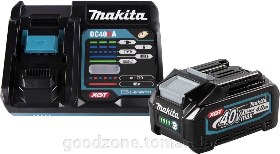 Аккумулятор с зарядным устройством Makita DC40RA + BL4040 191J67-0 (40В/4 Ah + 40В) от компании Интернет-магазин «Goodzone. by» - фото 1