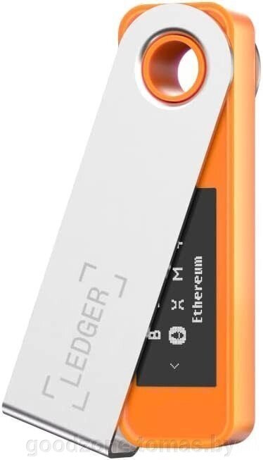 Аппаратный криптокошелек Ledger Nano S Plus (оранжевый) от компании Интернет-магазин «Goodzone. by» - фото 1