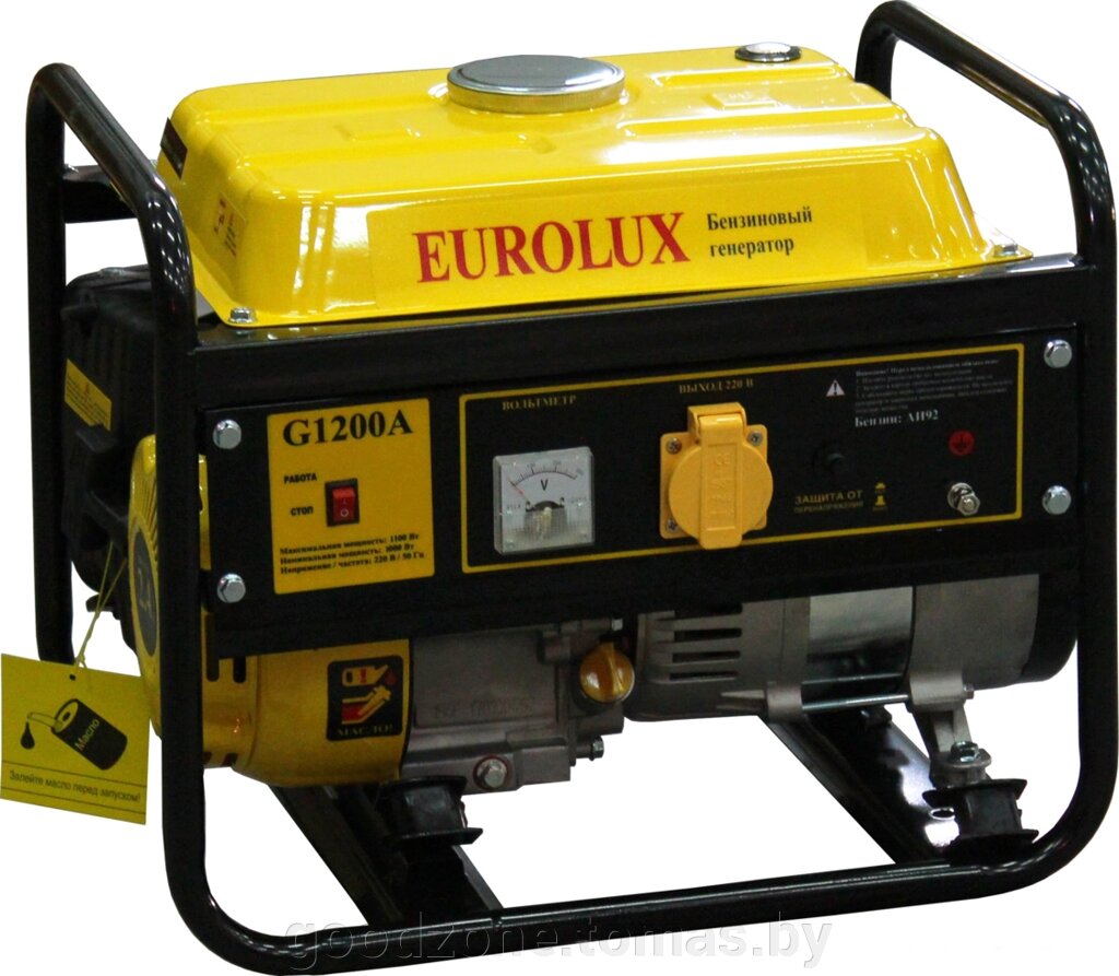 Бензиновый генератор Eurolux G1200A от компании Интернет-магазин «Goodzone. by» - фото 1