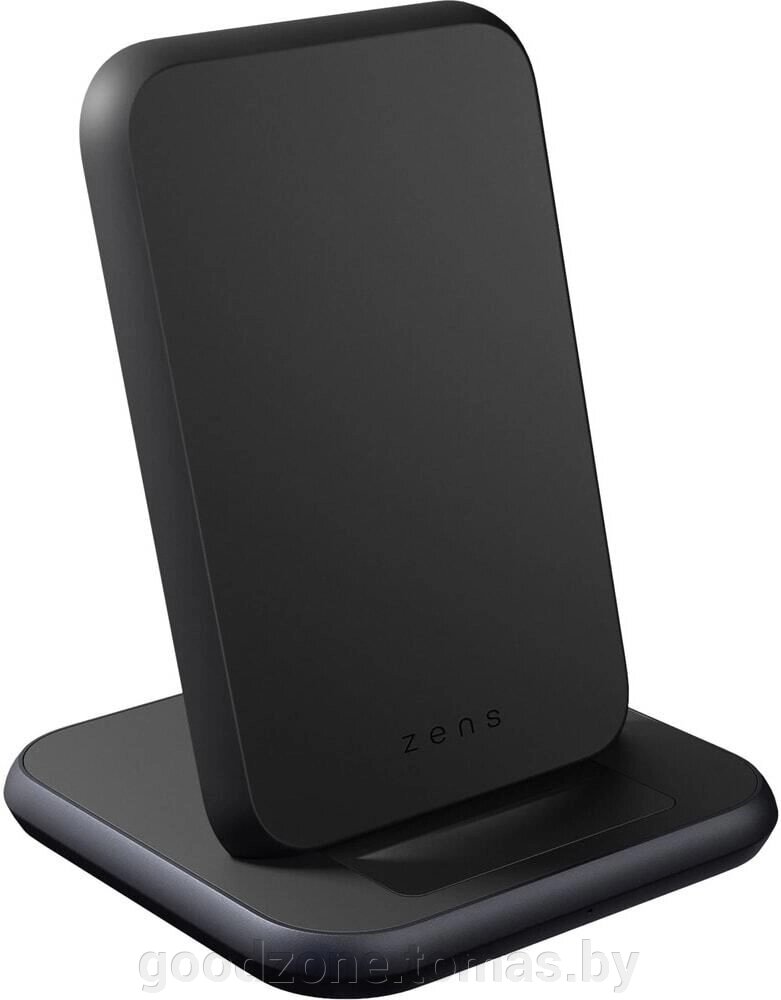 Беспроводное зарядное Zens Stand Aluminium Wireless Charger Type-C (черный) от компании Интернет-магазин «Goodzone. by» - фото 1