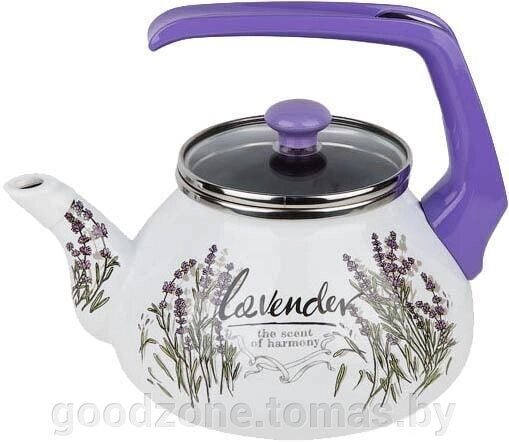 Чайник без свистка Perfecto Linea Цветок лаванды 52-390222 от компании Интернет-магазин «Goodzone. by» - фото 1