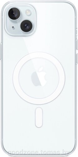 Чехол для телефона Apple MagSafe Clear Case для iPhone 15 Plus (прозрачный)