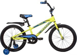 Детский велосипед Novatrack Dodger 20 2024 205ADODGER. GN4 (зеленый)