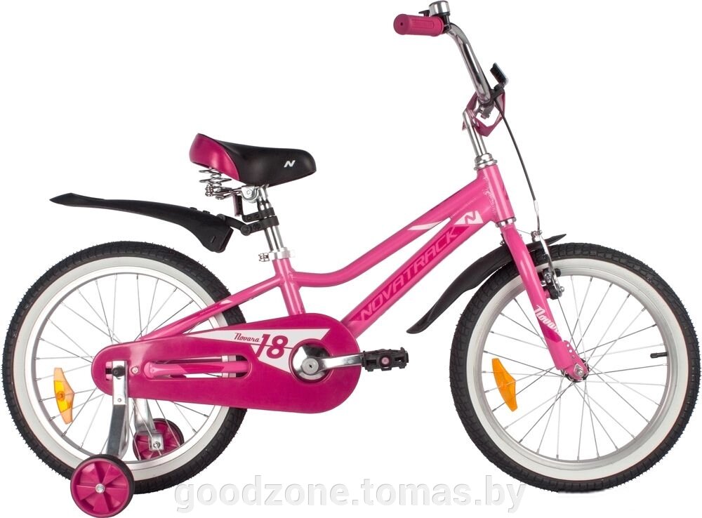 Детский велосипед Novatrack Novara 18 2022 185ANOVARA. PN22 (розовый) от компании Интернет-магазин «Goodzone. by» - фото 1