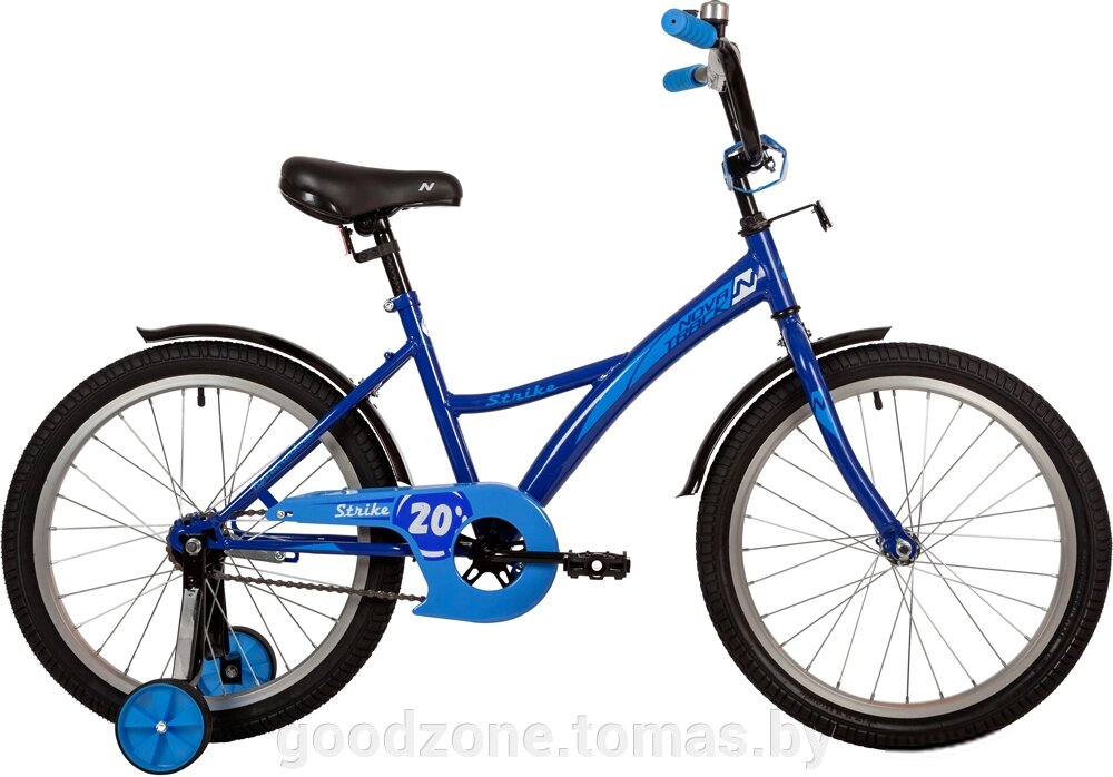 Детский велосипед Novatrack Strike 20 2022 203STRIKE. BL22 (синий) от компании Интернет-магазин «Goodzone. by» - фото 1