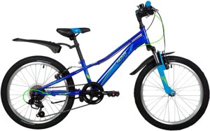 Детский велосипед Novatrack Valiant 6. V 20 2022 20SH6V. VALIANT. BL22 (синий)